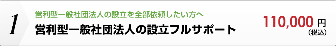 一般社団法人の設立フルサポート